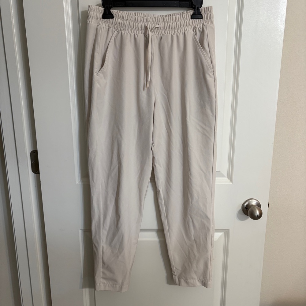 All in Motion Active Joggers Womens Medium Off White Ivory